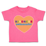 Toddler Clothes Kindness Ambassador Heart Toddler Shirt Baby Clothes Cotton