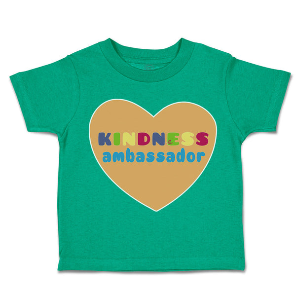 Toddler Clothes Kindness Ambassador Heart Toddler Shirt Baby Clothes Cotton