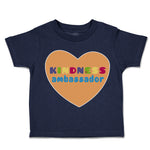 Toddler Clothes Kindness Ambassador Heart Toddler Shirt Baby Clothes Cotton