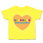 Toddler Clothes Kindness Ambassador Heart Toddler Shirt Baby Clothes Cotton