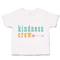 Toddler Clothes Kindness Crew Arrow Toddler Shirt Baby Clothes Cotton