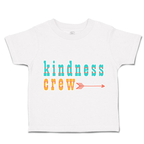 Toddler Clothes Kindness Crew Arrow Toddler Shirt Baby Clothes Cotton