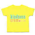 Toddler Clothes Kindness Crew Arrow Toddler Shirt Baby Clothes Cotton