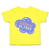 Toddler Clothes Kindness Is Free Stars Toddler Shirt Baby Clothes Cotton