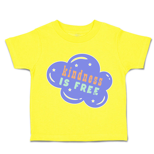 Toddler Clothes Kindness Is Free Stars Toddler Shirt Baby Clothes Cotton