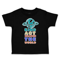 Toddler Clothes Kind Act Change The World Cup Cake Toddler Shirt Cotton