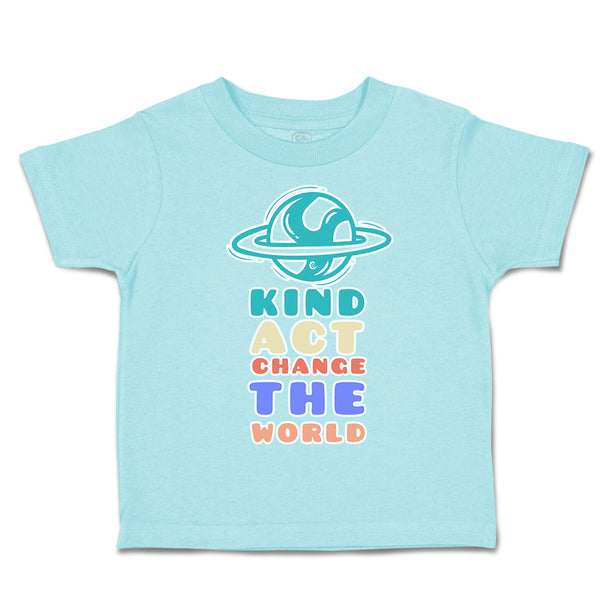 Kind Act Change The World Cup Cake