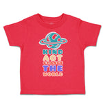 Toddler Clothes Kind Act Change The World Cup Cake Toddler Shirt Cotton