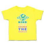 Toddler Clothes Kind Act Change The World Cup Cake Toddler Shirt Cotton