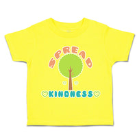 Toddler Clothes Spread Kindness Tree Toddler Shirt Baby Clothes Cotton