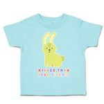 Toddler Clothes Kinder than Your Average Rabbit Toddler Shirt Cotton