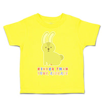 Toddler Clothes Kinder than Your Average Rabbit Toddler Shirt Cotton