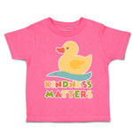 Toddler Clothes Kindness Matters Duckling Toddler Shirt Baby Clothes Cotton