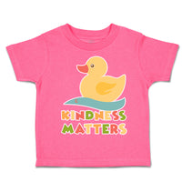 Toddler Clothes Kindness Matters Duckling Toddler Shirt Baby Clothes Cotton