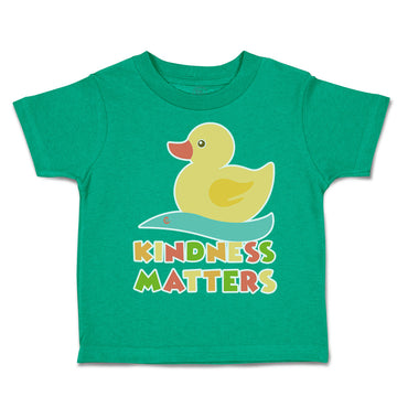 Toddler Clothes Kindness Matters Duckling Toddler Shirt Baby Clothes Cotton