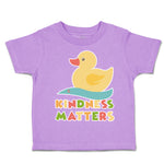 Toddler Clothes Kindness Matters Duckling Toddler Shirt Baby Clothes Cotton