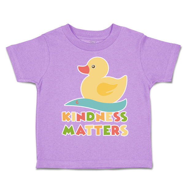 Toddler Clothes Kindness Matters Duckling Toddler Shirt Baby Clothes Cotton