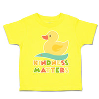 Toddler Clothes Kindness Matters Duckling Toddler Shirt Baby Clothes Cotton