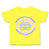 Toddler Clothes Kindness Is My Super Power Butterfly Toddler Shirt Cotton
