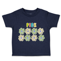 Toddler Clothes Pick Kindness Flowers Toddler Shirt Baby Clothes Cotton