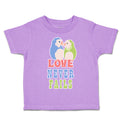 Toddler Clothes Love Never Fails Love Birds Toddler Shirt Baby Clothes Cotton