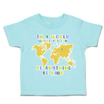 Toddler Clothes World Where You Can Be Anything Be Kind Toddler Shirt Cotton