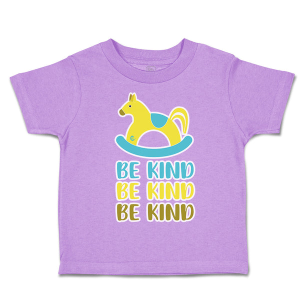 Toddler Clothes Be Kind Cartoon Toy Toddler Shirt Baby Clothes Cotton