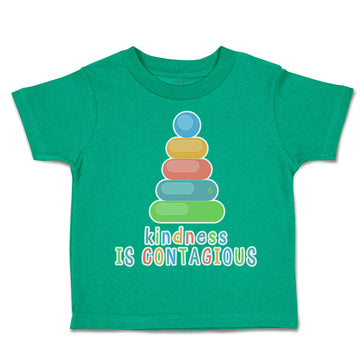 Toddler Clothes Kindness Is Contagious Toddler Shirt Baby Clothes Cotton