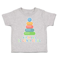 Toddler Clothes Kindness Is Contagious Toddler Shirt Baby Clothes Cotton