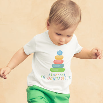 Toddler Clothes Kindness Is Contagious Toddler Shirt Baby Clothes Cotton