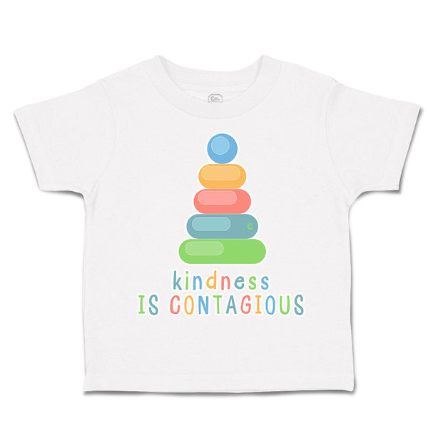 Toddler Clothes Kindness Is Contagious Toddler Shirt Baby Clothes Cotton