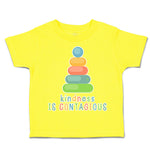 Toddler Clothes Kindness Is Contagious Toddler Shirt Baby Clothes Cotton