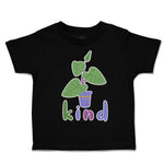 Toddler Clothes Kind Leafy Plant with Pot Toddler Shirt Baby Clothes Cotton