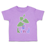 Toddler Clothes Kind Leafy Plant with Pot Toddler Shirt Baby Clothes Cotton