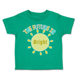 Toddler Clothes The Future Is Bright Sun Toddler Shirt Baby Clothes Cotton