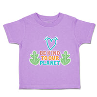 Be Kind to Our Planet Heart Leaves