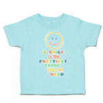 Toddler Clothes A Smile Prettiest Thing You Can Wear Toddler Shirt Cotton