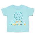 Toddler Clothes Happy Thoughts Sandwich Toddler Shirt Baby Clothes Cotton