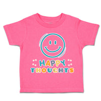 Toddler Clothes Happy Thoughts Sandwich Toddler Shirt Baby Clothes Cotton