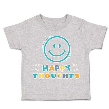 Toddler Clothes Happy Thoughts Sandwich Toddler Shirt Baby Clothes Cotton