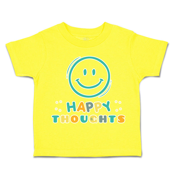 Toddler Clothes Happy Thoughts Sandwich Toddler Shirt Baby Clothes Cotton