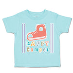 Toddler Clothes Happy Camper Boots Toddler Shirt Baby Clothes Cotton