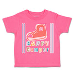 Toddler Clothes Happy Camper Boots Toddler Shirt Baby Clothes Cotton