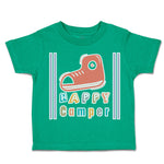 Toddler Clothes Happy Camper Boots Toddler Shirt Baby Clothes Cotton