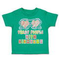 Toddler Clothes Treat People with Kindness Shades Toddler Shirt Cotton