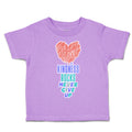 Toddler Clothes Kindness Rocks Never Give up Heart Toddler Shirt Cotton