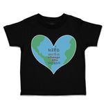 Toddler Clothes Kind Acts Change The World Heart Toddler Shirt Cotton