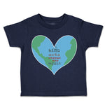 Toddler Clothes Kind Acts Change The World Heart Toddler Shirt Cotton