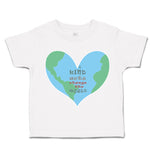 Toddler Clothes Kind Acts Change The World Heart Toddler Shirt Cotton