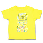 Toddler Clothes People Often Forget Kindness Is Free Toddler Shirt Cotton